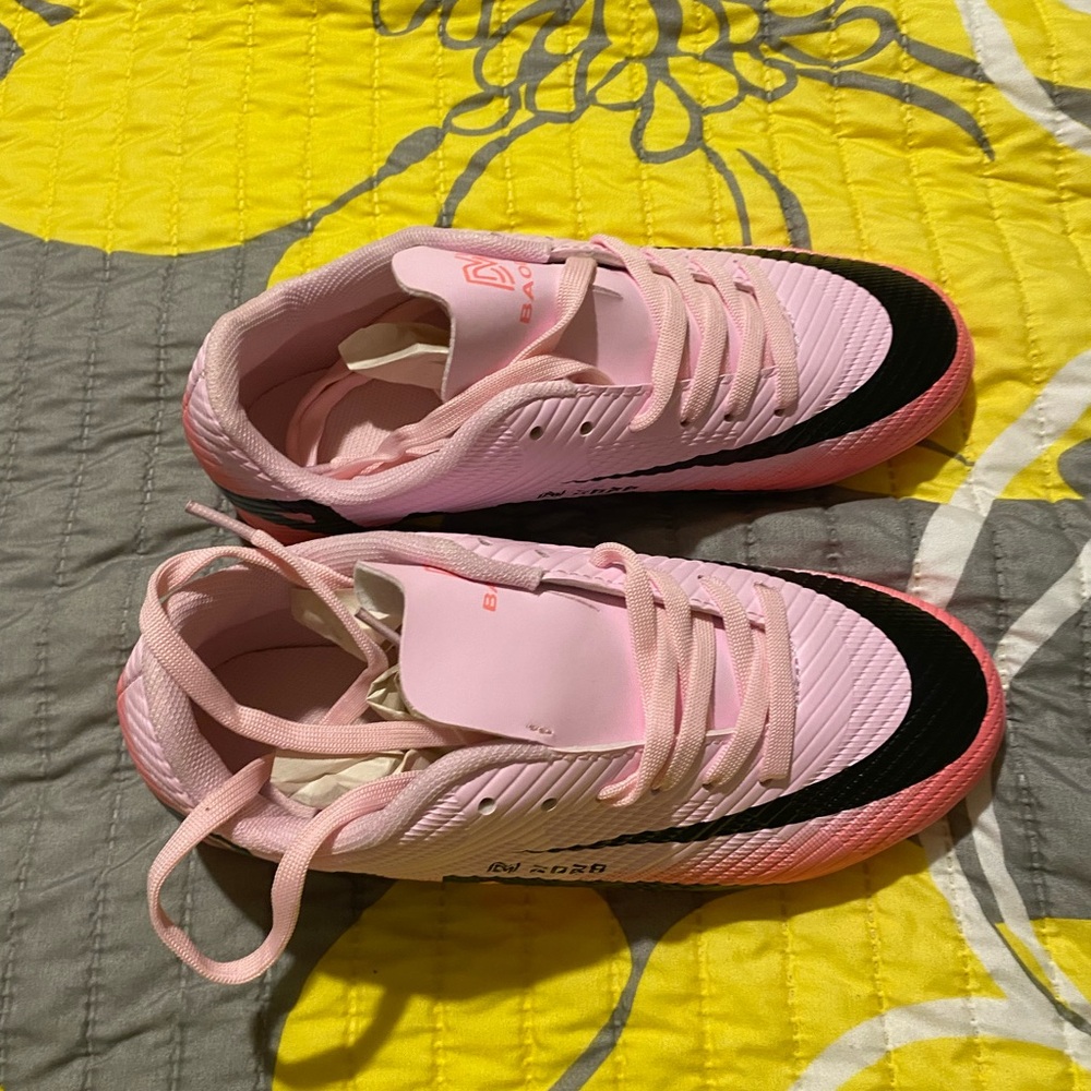 Pink and Black Women's Sneakers